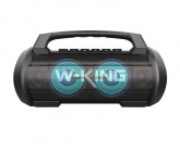 Głośnik bezprzewodowy Bluetooth W-KING D10 70W (czarny)